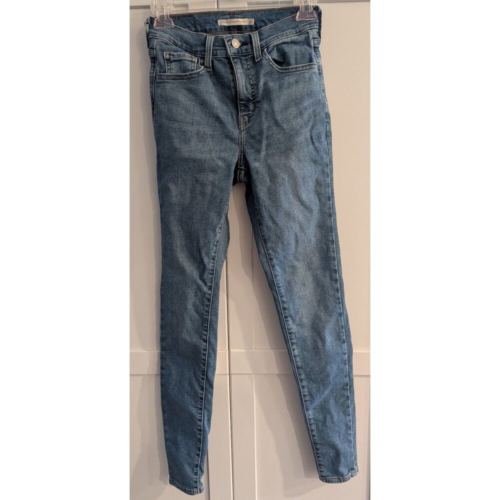 Levi's 720 High-Rise Super Skinny Jeans Animal Kingdom Size 25x30 Stretch Denim